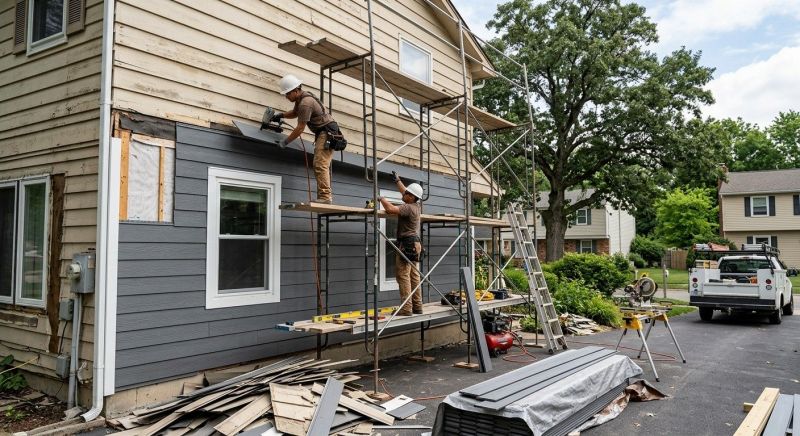 Cement Siding Installation in Rutherford County, NC