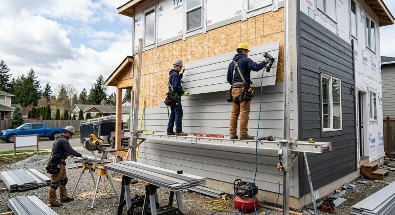 Cement Siding Installation in Rutherford County, NC