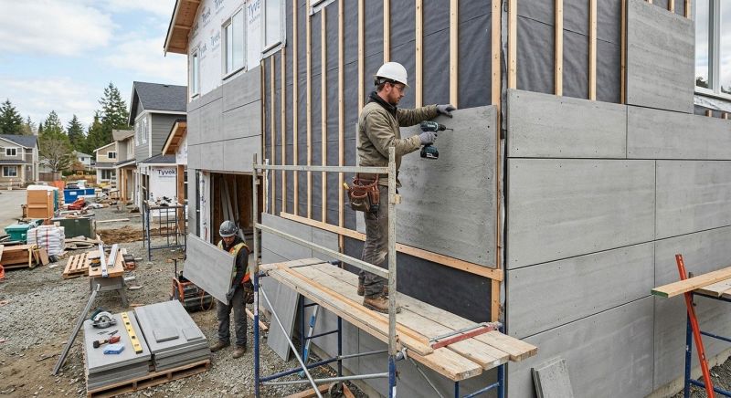 Cement Siding Installation in Spartanburg, SC