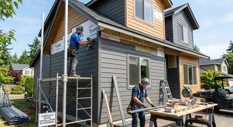 Composite Siding Installation in Chesnee, SC