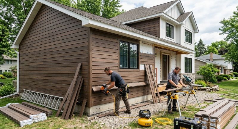 Composite Siding Installation in Columbus, NC