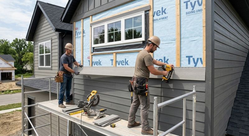 Composite Siding Installation in Henrietta, NC