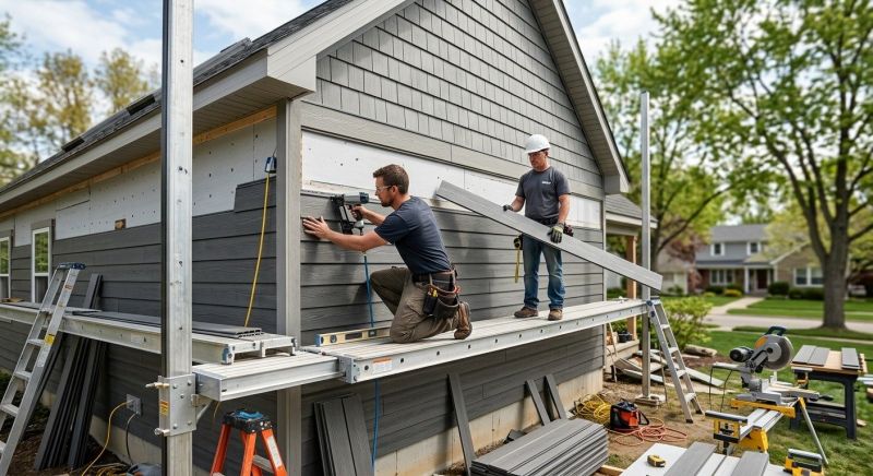 Engineered Siding Installation in Polk County, NC