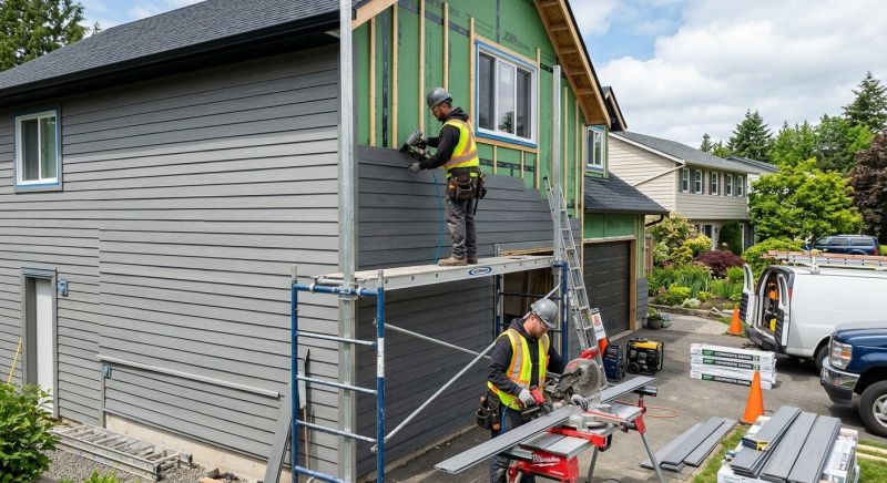 Engineered Siding Installation in Taylors, SC