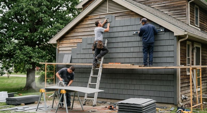 Fiber Siding Installation in Henrietta, NC
