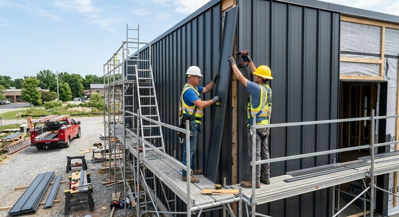 Metal Siding Installation in Spartanburg County, SC