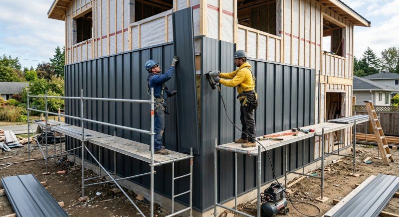 Metal Siding Installation in Spartanburg, SC
