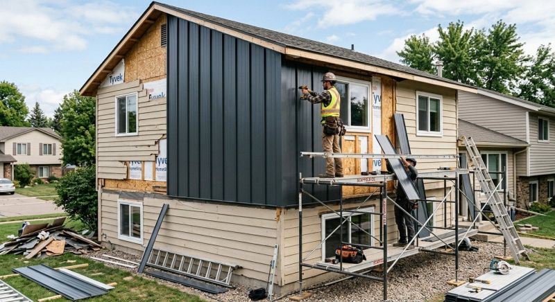 Metal Siding Replacement in Henrietta, NC