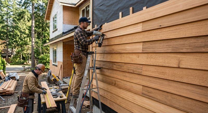Wood Barn Siding Installation in Boiling Springs, SC