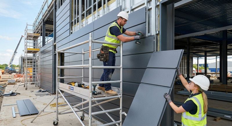 Metal Paneling Installation